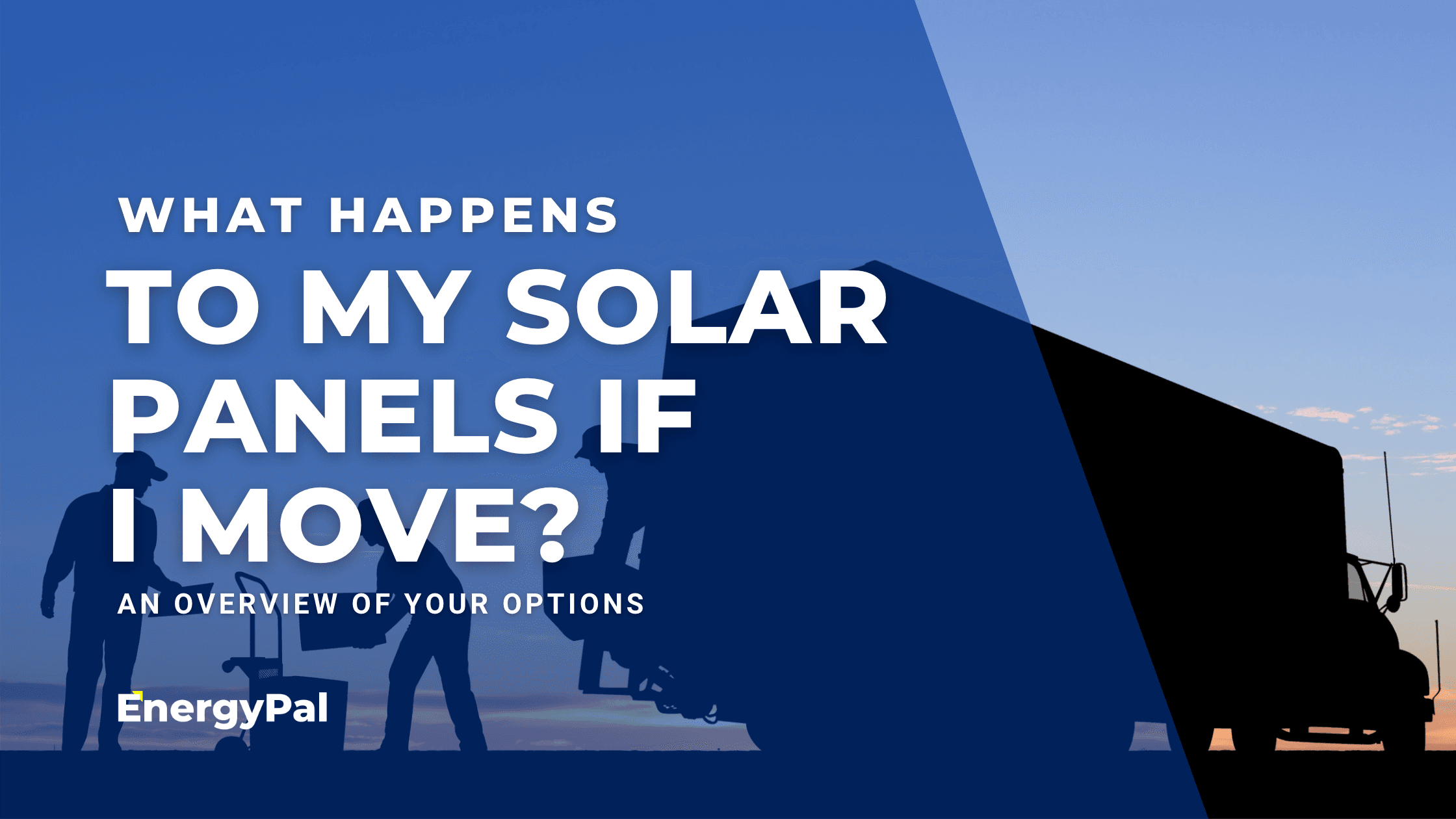 What happens to my solar panels if I move?