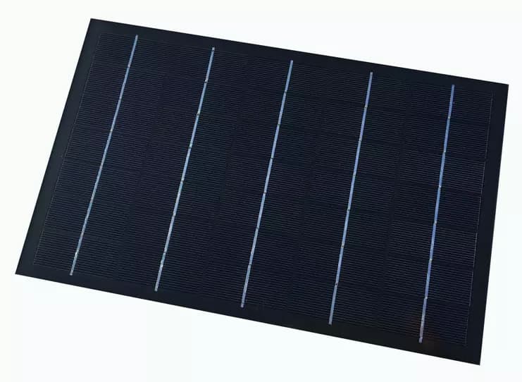 EnergyPal WSL Solar Solar Panels 8W Solar Panel PERC 8W Solar Panel, Black Solar Panel