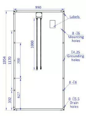 EnergyPal Lina Energy Solutions Solar Panels LE 330-350W LE-330W
