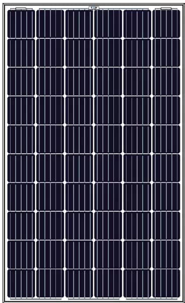 EnergyPal TTN Electric Solar Panels TTN-250-270M60 TTN-M265W-60