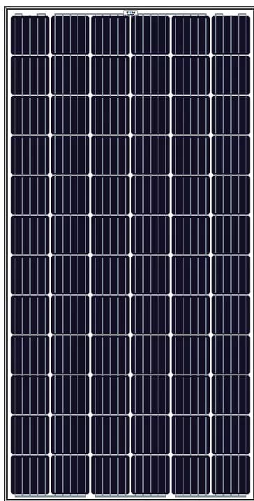 EnergyPal TTN Electric Solar Panels TTN-340-360M72 TTN-M355W-72